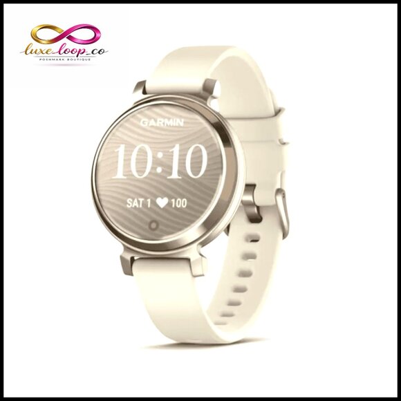 Small Stylish Smartwatch Hidden Display Patterned Lens 5 Day Battery